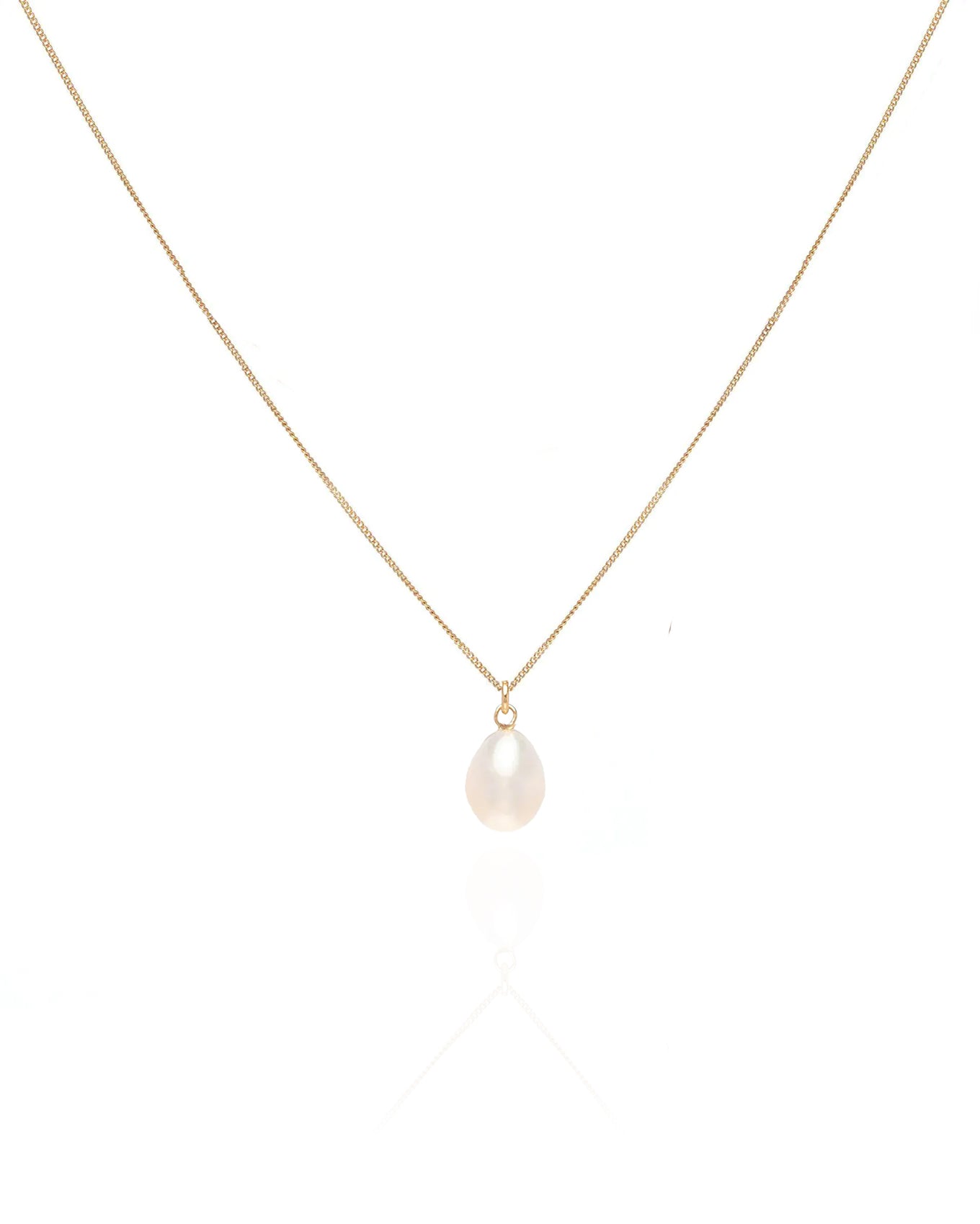 Alexandra Baroque Pearl Gold Necklace