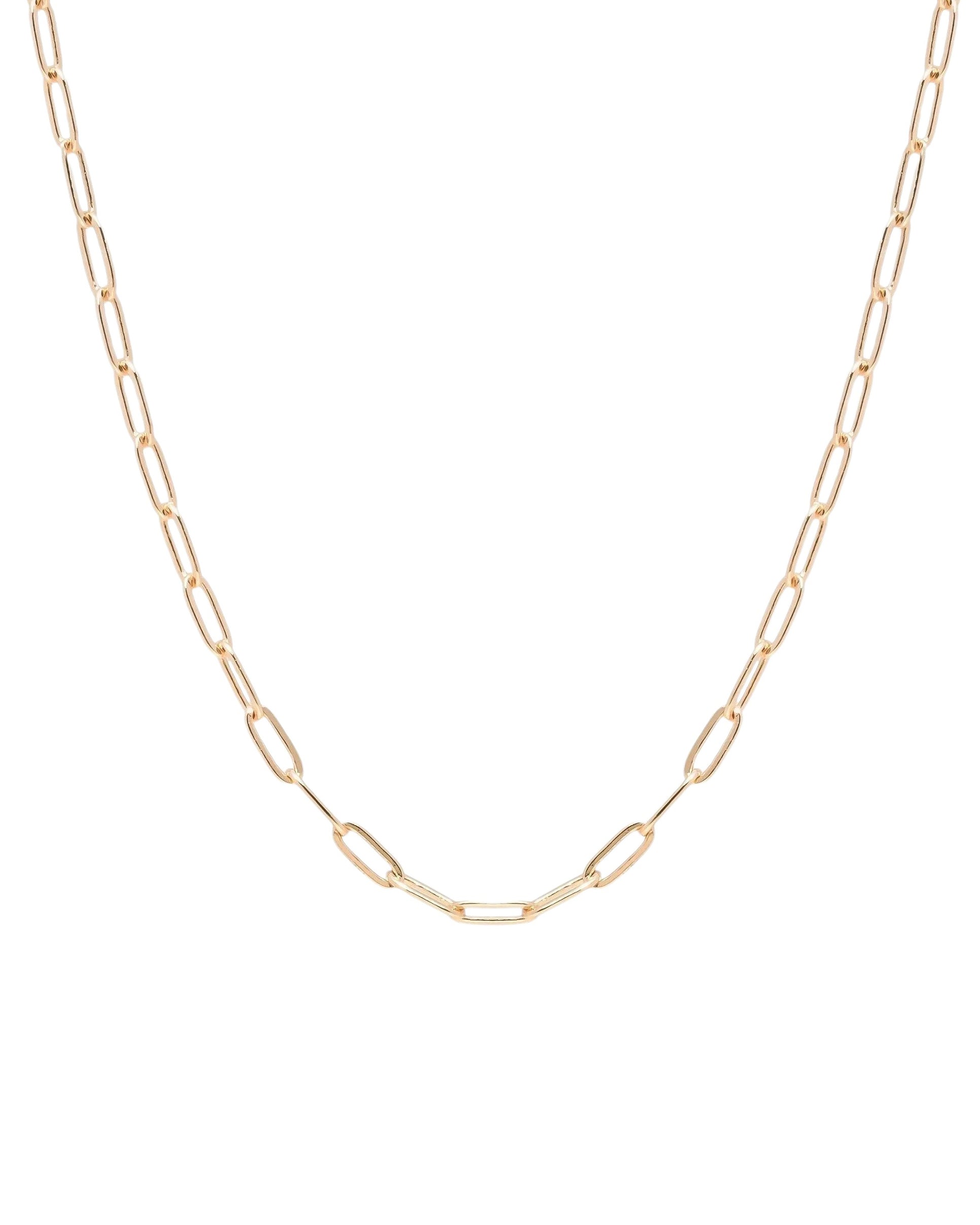 Adara Link Chain Gold Necklace