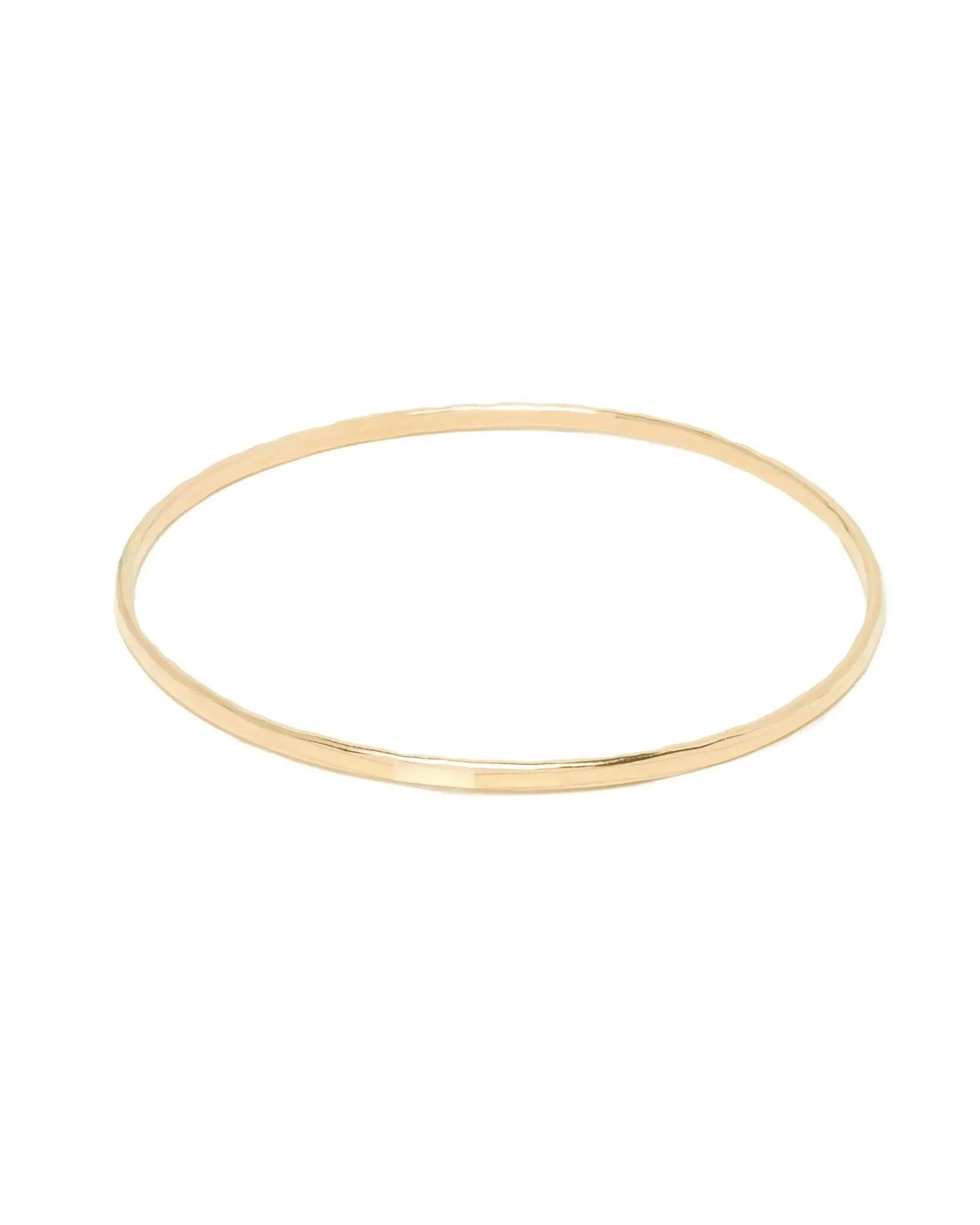 Alana Textured Gold Bangle - ELLA PALM