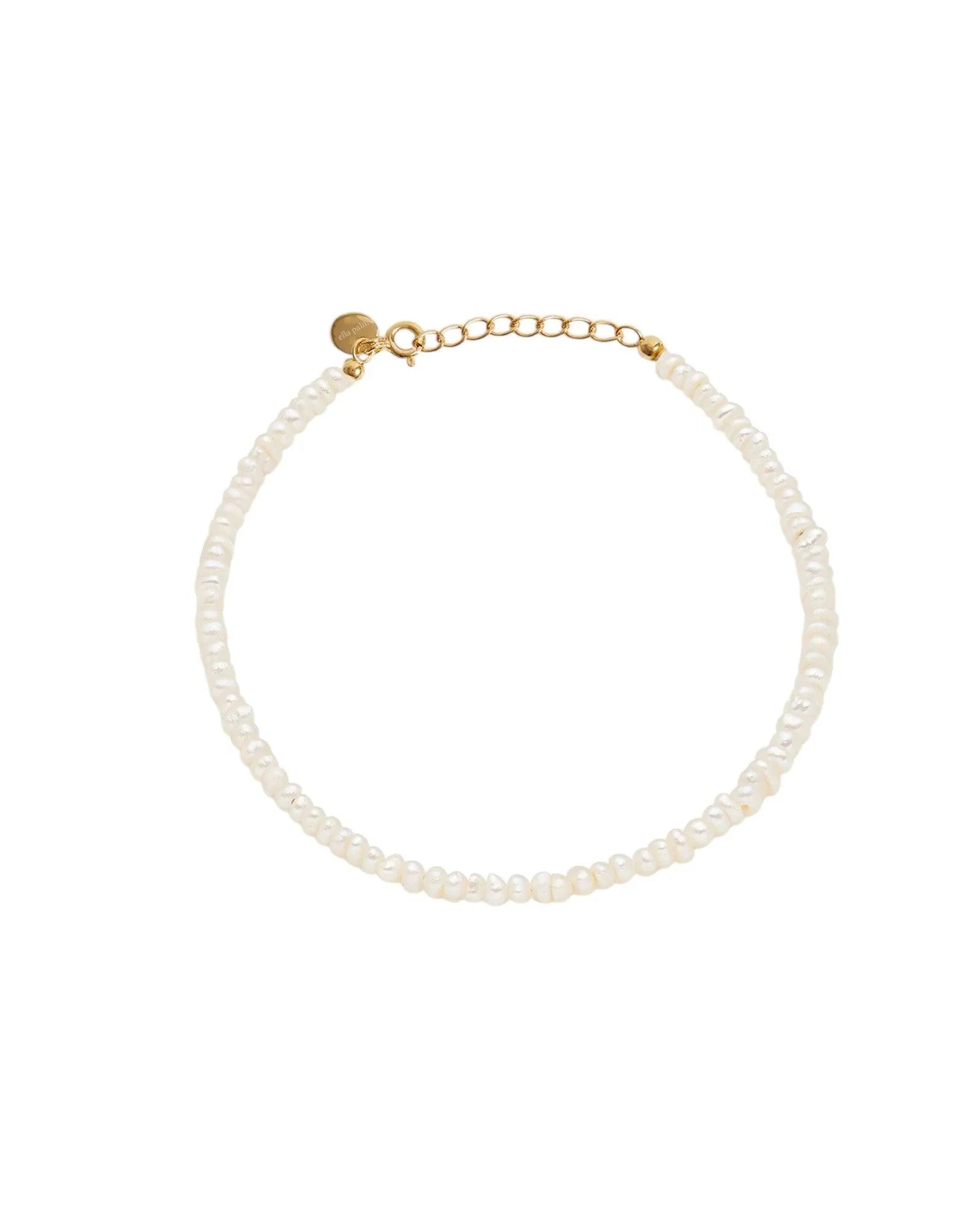 Lani Seed Pearl Gold Bracelet - ELLA PALM