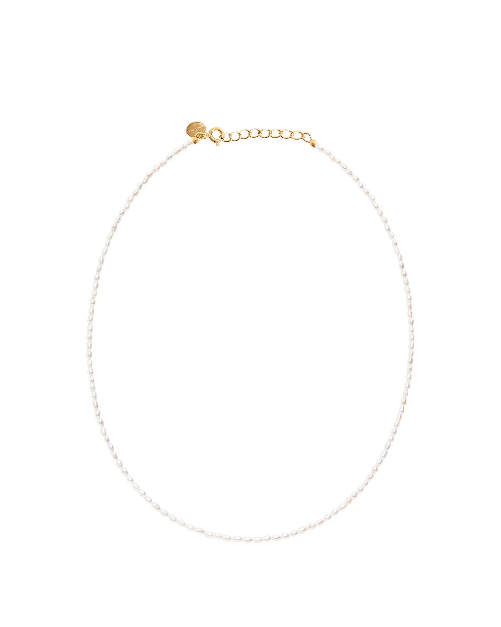 Leia Rice Pearl Necklace - ELLA PALM