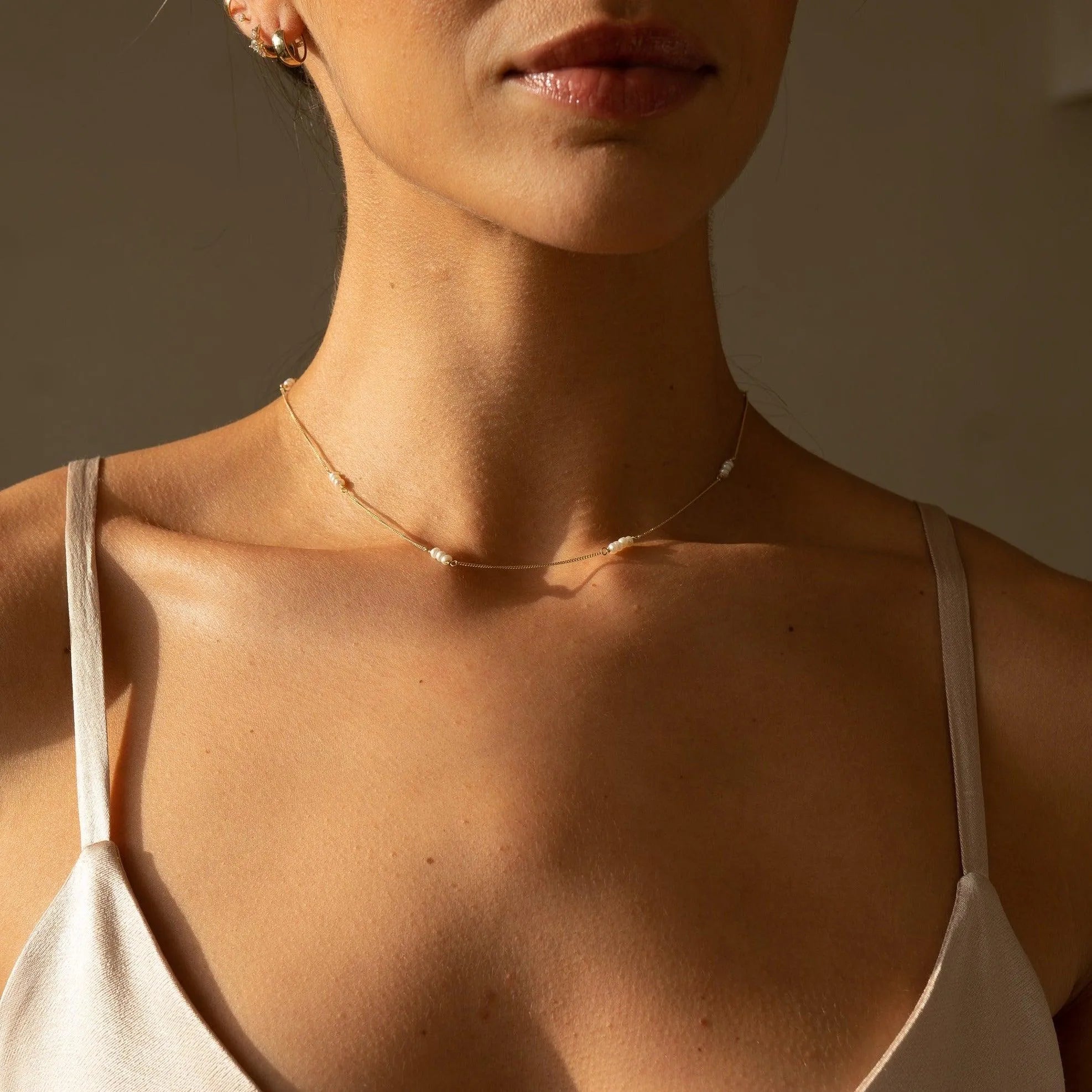 Tessa Seed Pearl Necklace - Luxe - ELLA PALM